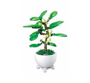 Sluban Flowers M38-B1075B Tropische Pflanze im Blumentopf